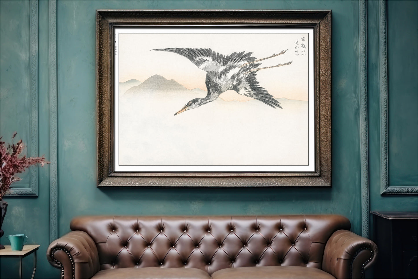 Bird Ukiyo-e Wall Art