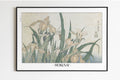 Hokusai - Irises & Grasshopper