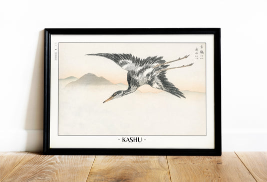 Bird Ukiyo-e Wall Art