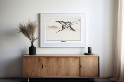 Bird Ukiyo-e Wall Art