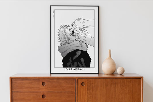 Shonen Anime Poster Art Print