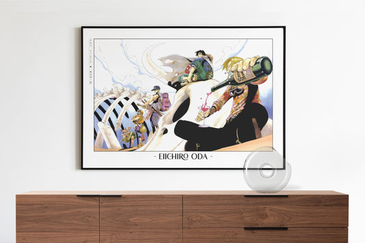 Shonen Anime Poster Art Print