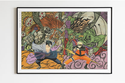 Kishimoto - Fated Rivals - Art Only - Unframed