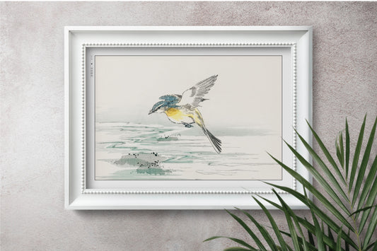 Bird Ukiyo-e Wall Art