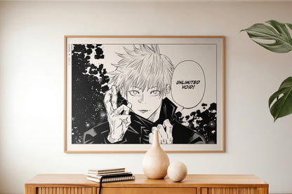 Shonen Anime Poster Art Print