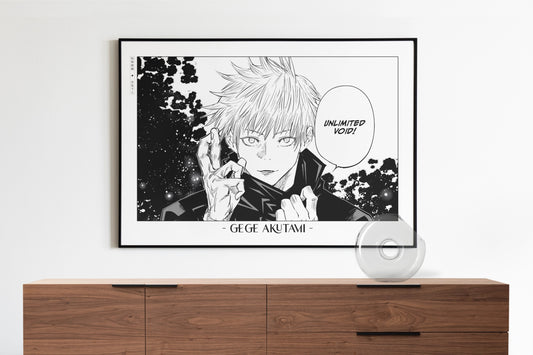 Shonen Anime Poster Art Print