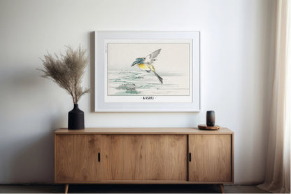 Bird Ukiyo-e Wall Art