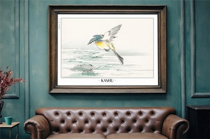 Bird Ukiyo-e Wall Art