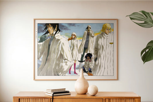 Shonen Anime Poster Wall Art