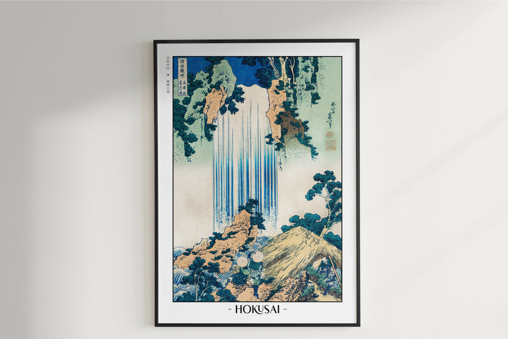 Hokusai - Yoro Waterfall in Mino Province