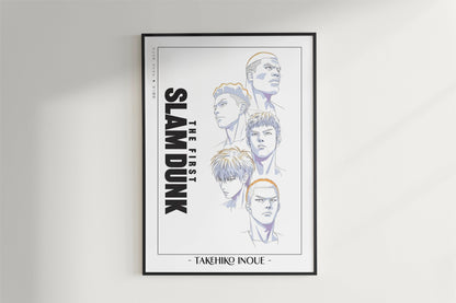 Slam Dunk Manga Art Print