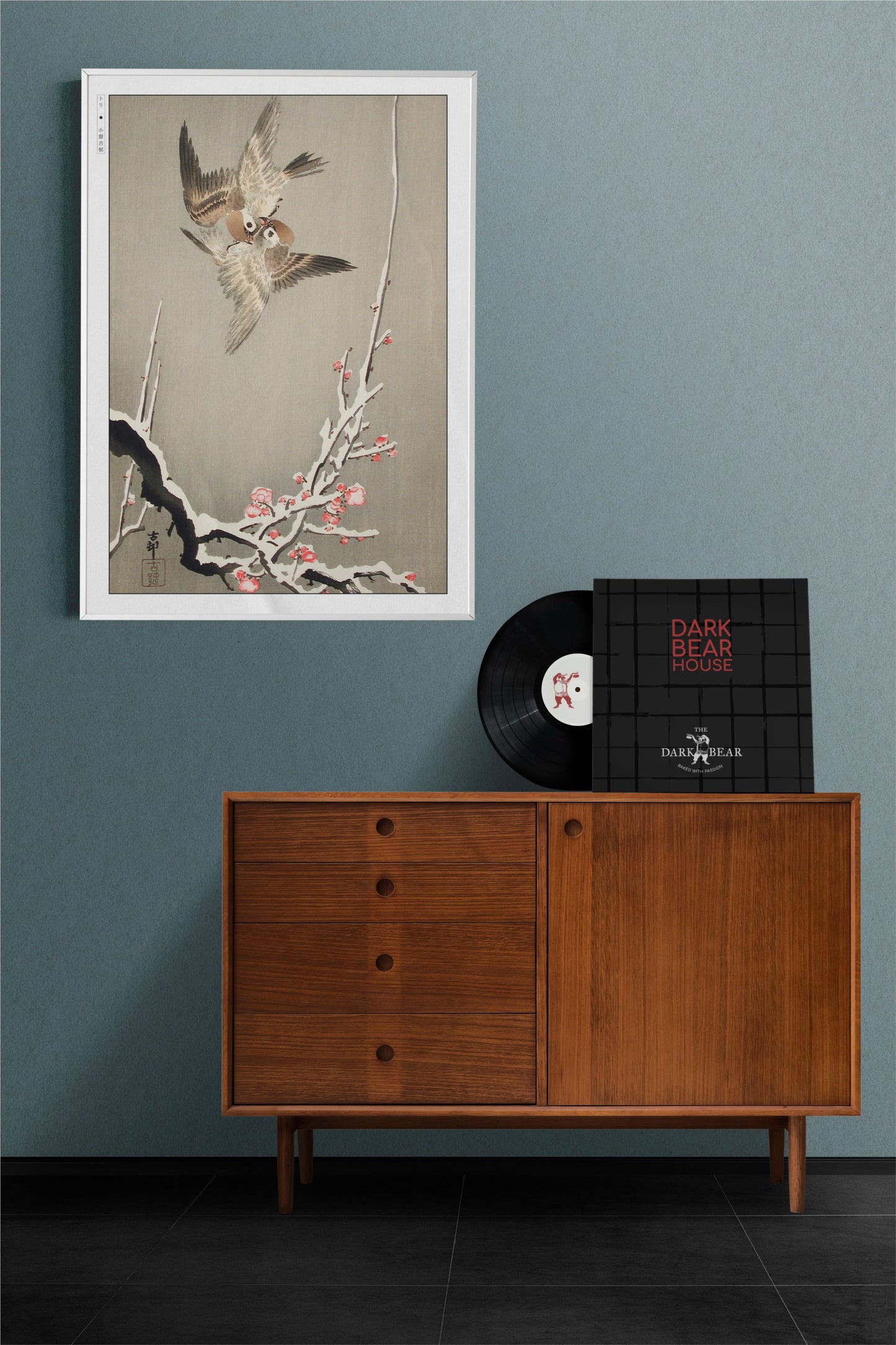 Bird Ukiyo-e Wall Art