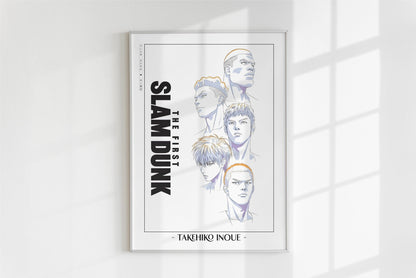 Slam Dunk Manga Art Print