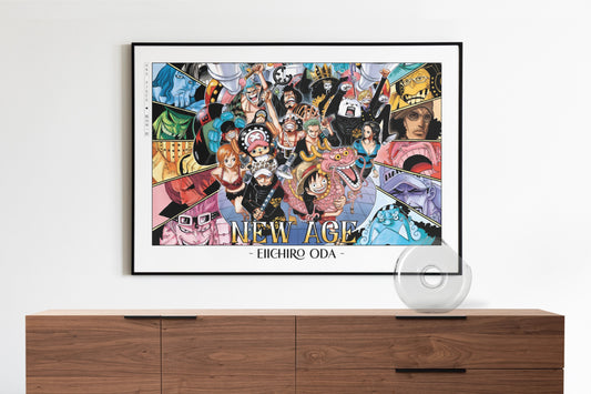 Shonen Anime Poster Art Print