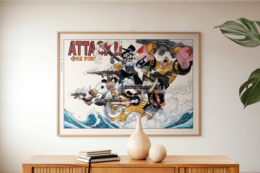 Shonen Anime Poster Art Print