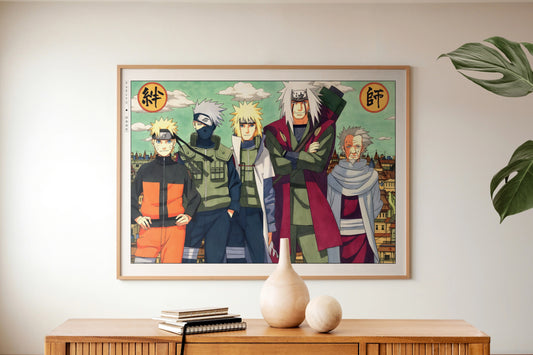 Shonen Anime Poster Art Print