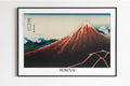 Hokusai - Storm Below Mount Fuji