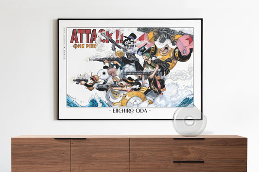 Shonen Anime Poster Art Print