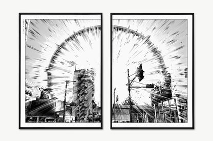 Akutami - Explode (Split) - Unframed