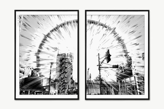 Akutami - Explode (Split) - Unframed