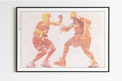 Slam Dunk - Shohoku Fight - Art Only - Unframed