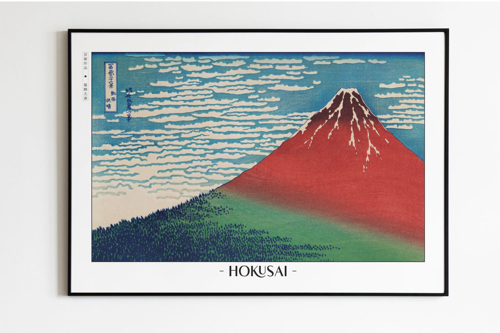 Hokusai - Red Fuji