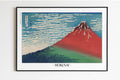 Hokusai - Red Fuji