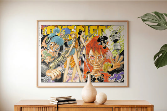 Shonen Anime Poster Art Print