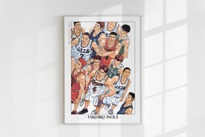 Slam Dunk Manga Art Print