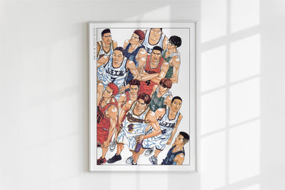 Slam Dunk Manga Art Print