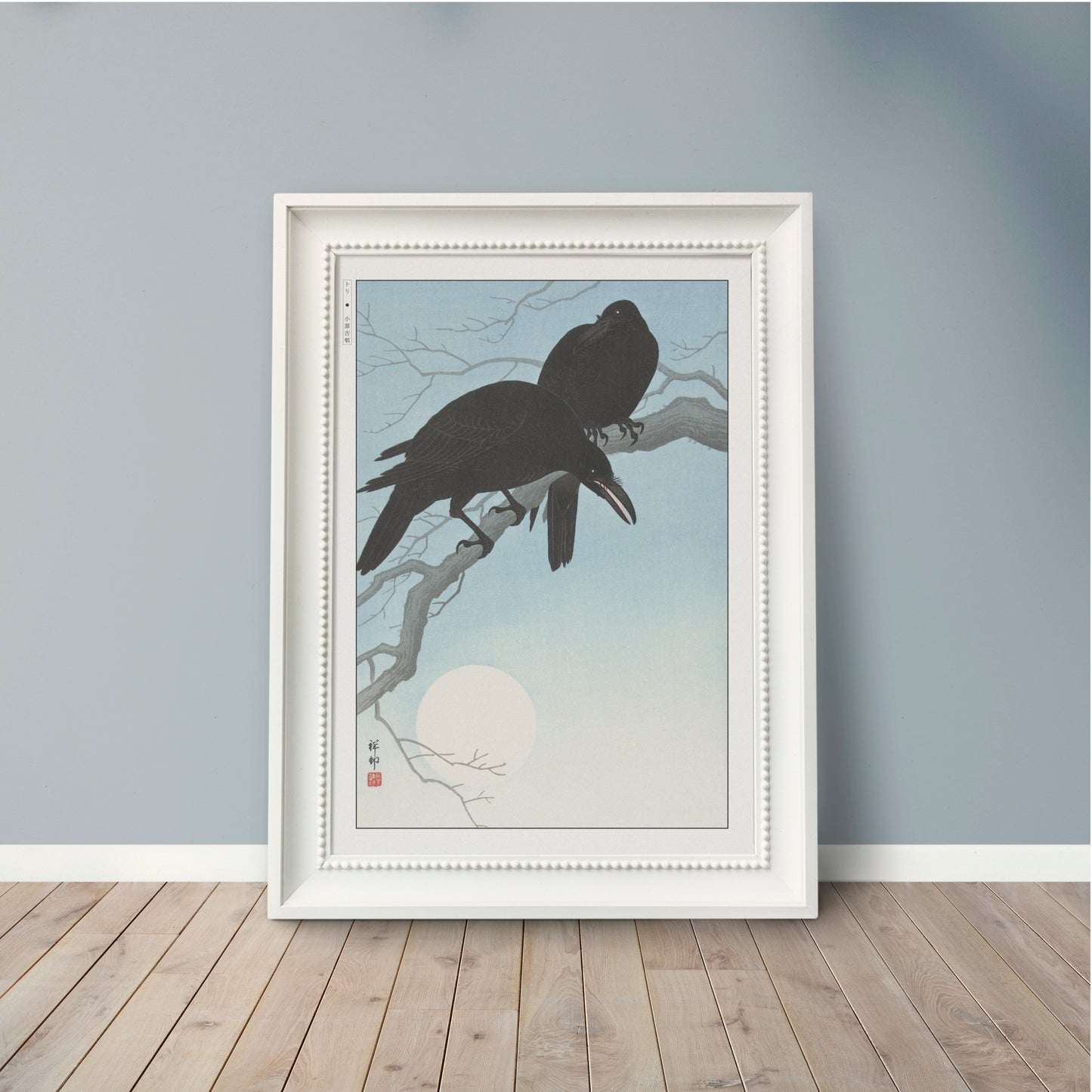 Bird Ukiyo-e Wall Art