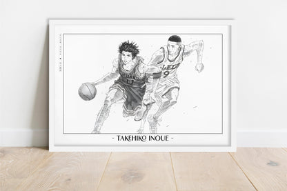 Slam Dunk Manga Art Print