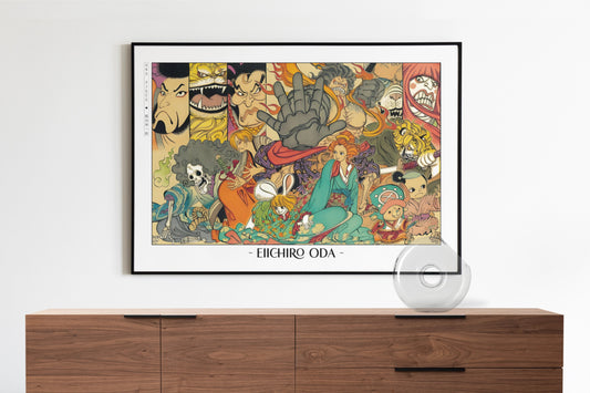 Shonen Anime Poster Art Print