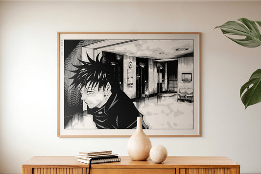 Shonen Anime Poster Art Print