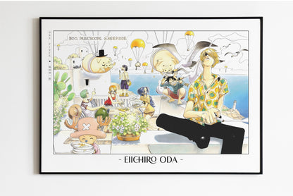 Oda - Smoke Break - Artist Name Unframed