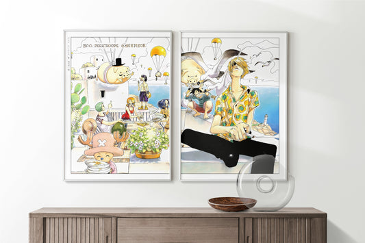 Shonen Anime Poster Art Print