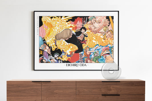 Shonen Anime Poster Art Print