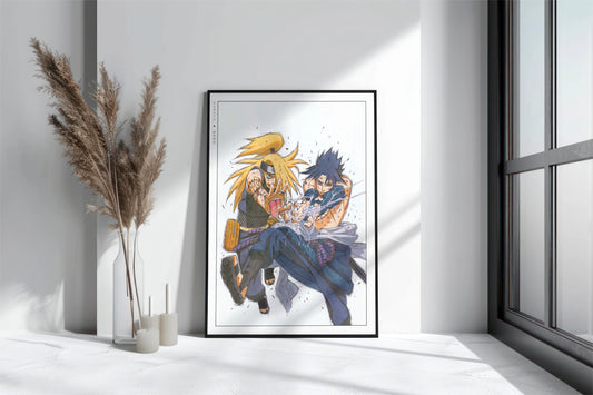 Shonen Anime Poster Art Print