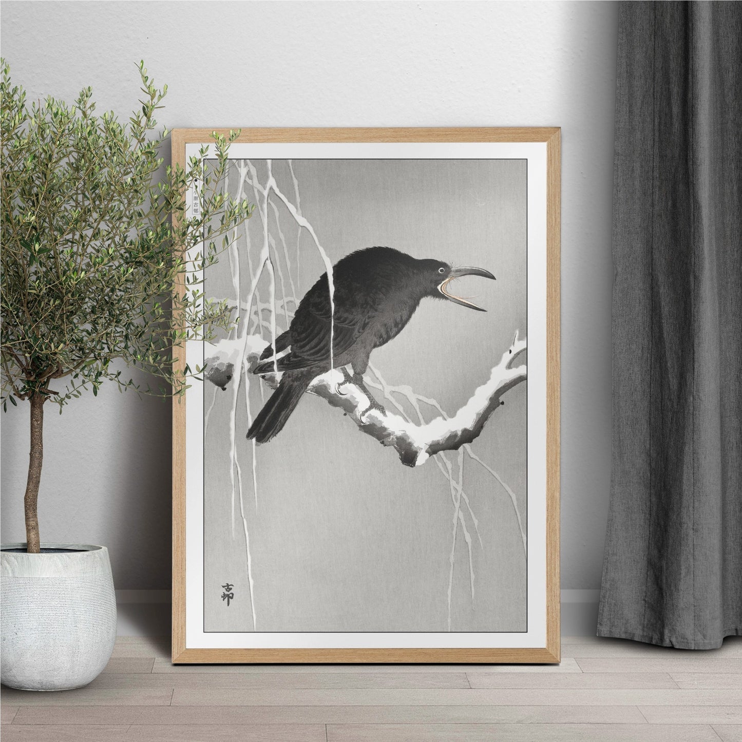 Bird Ukiyo-e Wall Art