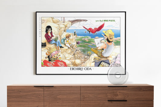 Shonen Anime Poster Art Print