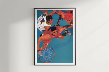 Slam Dunk Manga Art Print