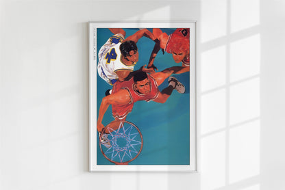 Slam Dunk Manga Art Print