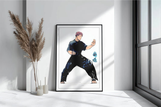 Shonen Anime Poster Art Print