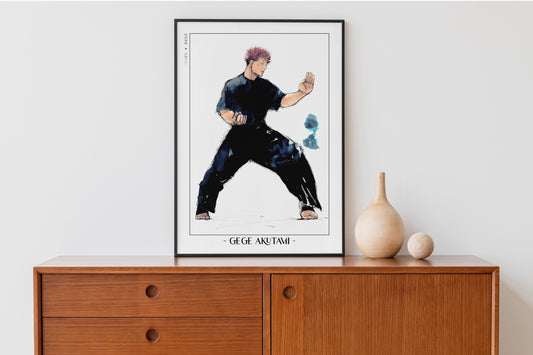 Shonen Anime Poster Art Print