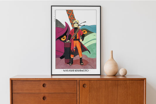 Shonen Anime Poster Art Print