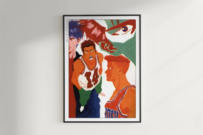 Slam Dunk Manga Art Print