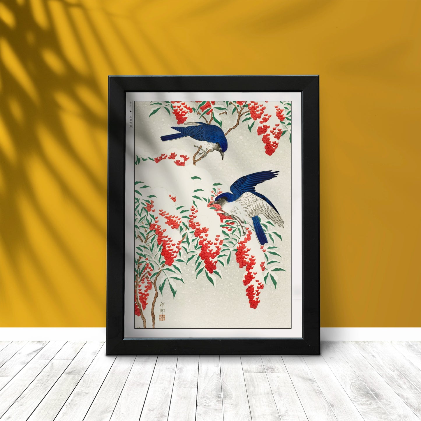 Bird Ukiyo-e Wall Art