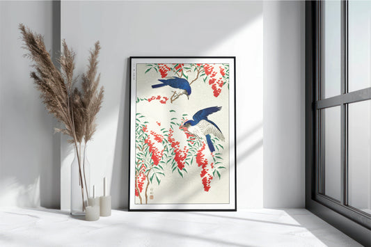 Ohara Koson Ukiyo-e Bird Wall Art