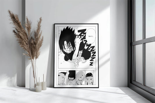 Shonen Anime Poster Art Print