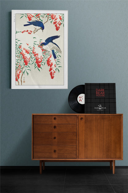 Bird Ukiyo-e Wall Art